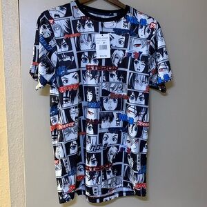 Men’s Tee Shirt NWT Size L Fresh Prints of Tokyo of Drill Clothing Co.